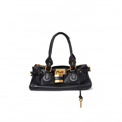 CHLOÉ PADDINGTON BAG AUS GENARBTEM LEDER CH25WS802P75001 (36*18*18cm)